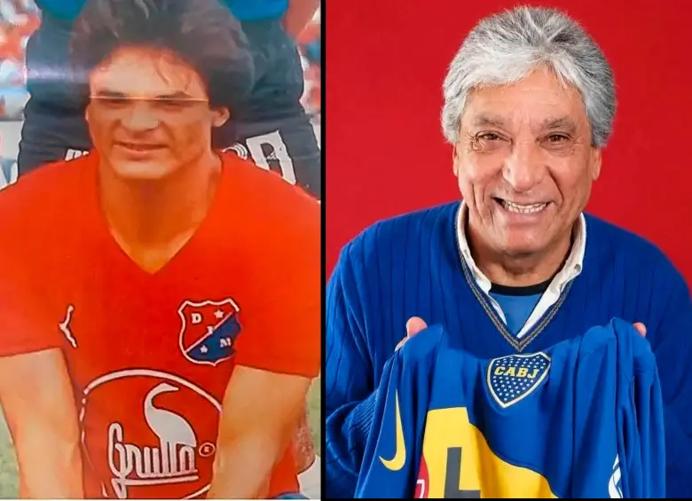 El “Loco” Salinas, un 10 que siempre será recordado por los hinchas del DIM que lo vieron jugar. FOTOS CORTESÍA y @juanrafael103