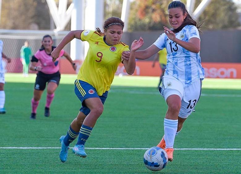 Gabi Rodríguez (9), de 16 años, ya juega con la Sub-20. FOTO FCF