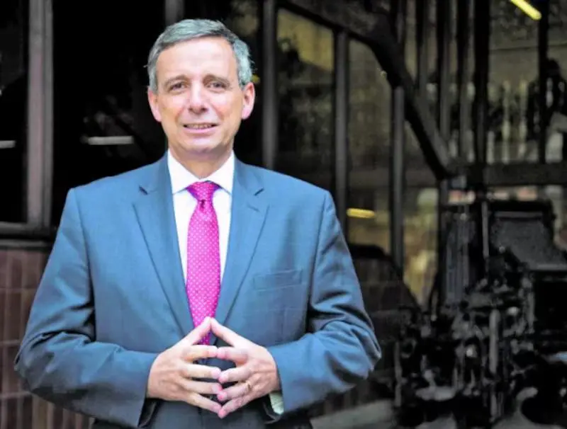 El economista Miguel Gómez Martínez será quien manejará las finanzas del gobierno de De la Espriella. FOTO: Bloomberg.