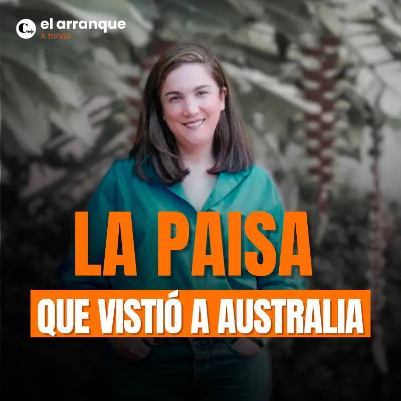  Ana Escobar, la paisa que le puso color a la moda de Australia