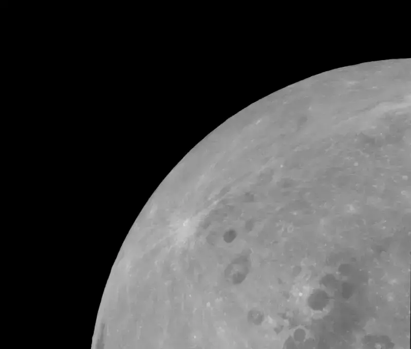 Imagen de la superficie lunar durante la misión Apolo 11, en julio de 1969. FOTO cortesía Nasa 