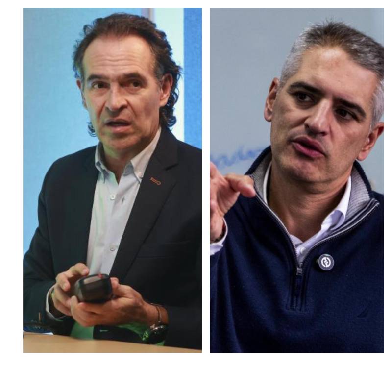 Federico Gutiérrez y Andrés Julián Rendón movieron sus fichas a un año de terminar su periodo. Foto: EL COLOMBIANO
