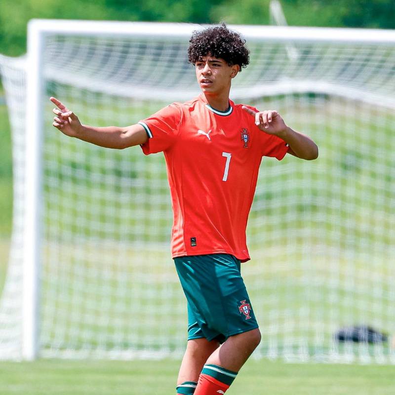 Cristiano Ronaldo Jr se ha formado en las academias del Manchester United, Juventus y Al Nassr de Arabia. FOTO: X CRISTIANO