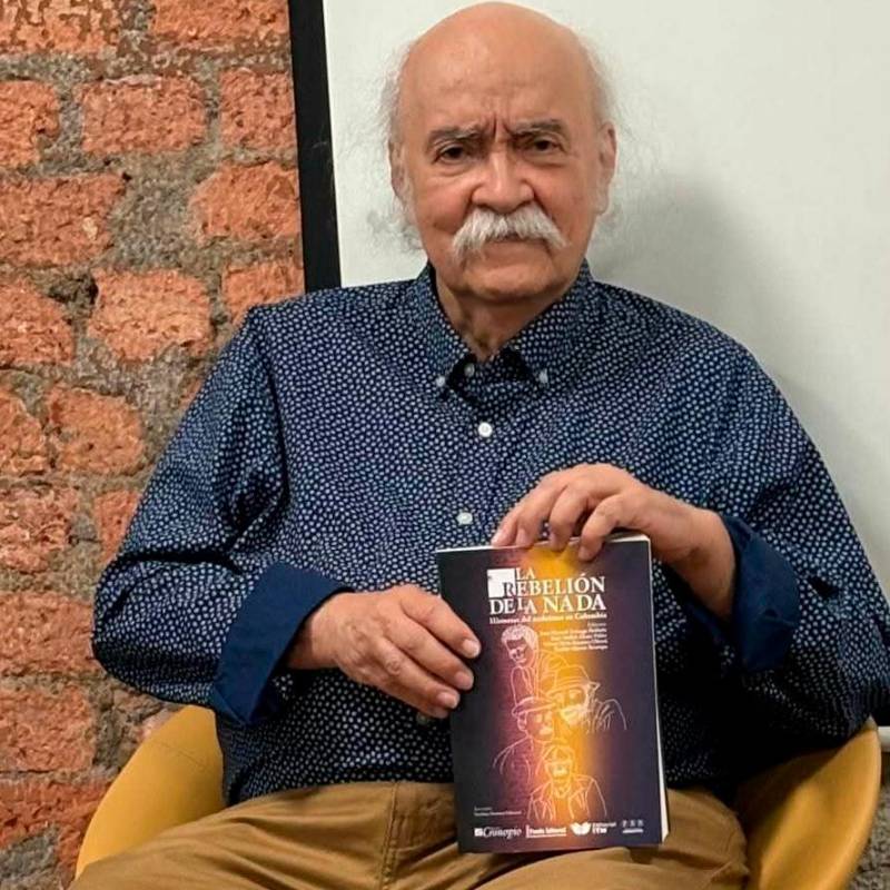 Armando Romero (Cali, 1944) es poeta, narrador y crítico literario. Hizo parte del grupo inicial del nadaísmo. Foto Cortesía. 