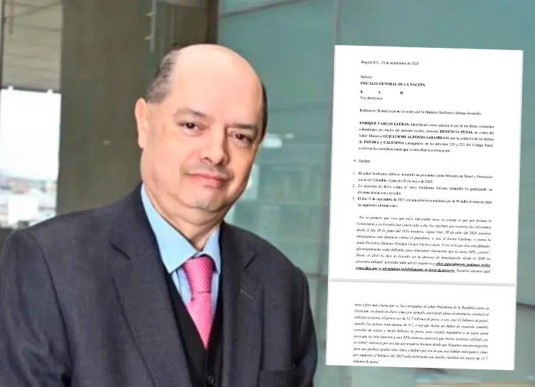 Enrique Vargas Lleras, exdirectivo de la Nueva EPS. FOTO: CORTESÍA Y REDES SOCIALES