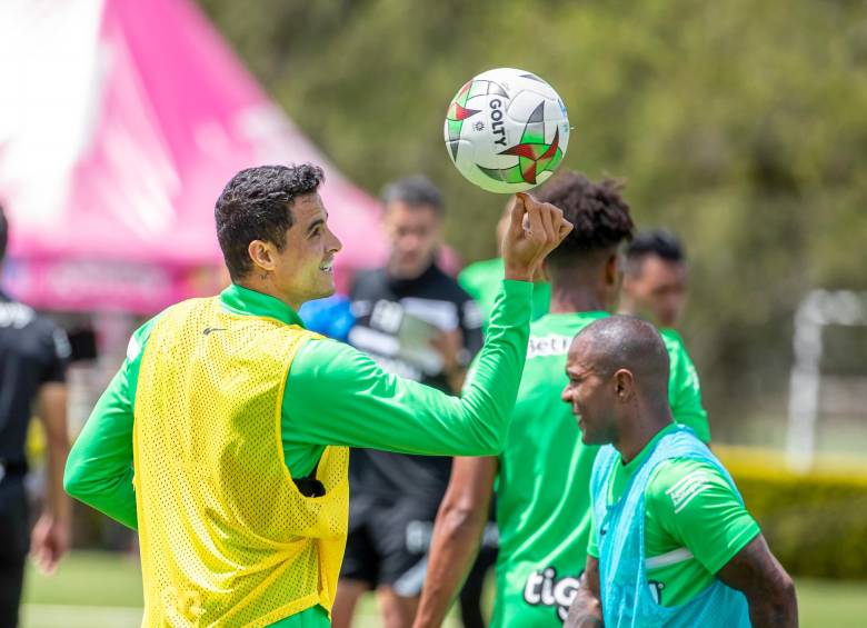 “Gio” está buscando su primer título con Atlético Nacional. FOTO: JUAN ANTONIO SÁNCHEZ