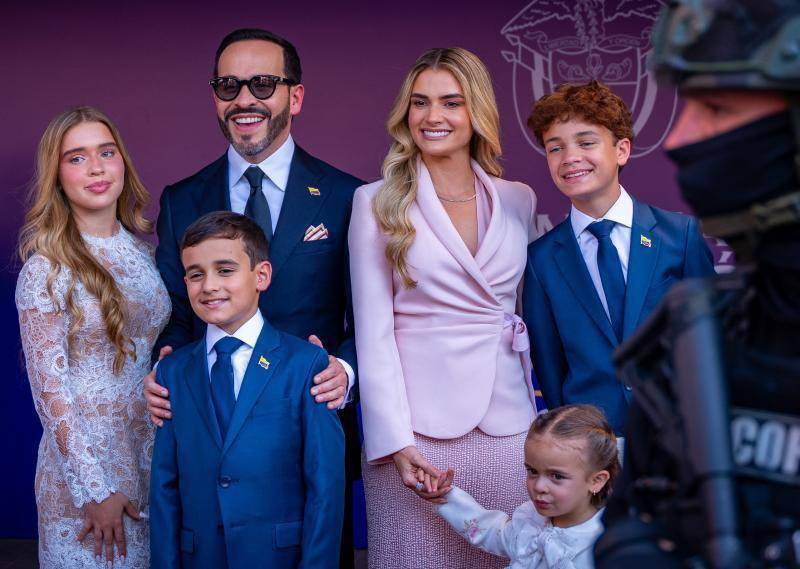 Quiénes son Ana Lucía Pineda y los hijos de Abelardo de la Espriella, la nueva familia presidencial