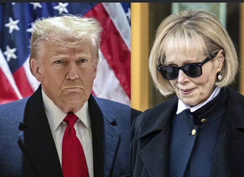 Este es uno de los dos procesos de Carroll contra el presidente estadounidense por agresión sexual en Nueva York a mediados de los años 90. FOTO Getty