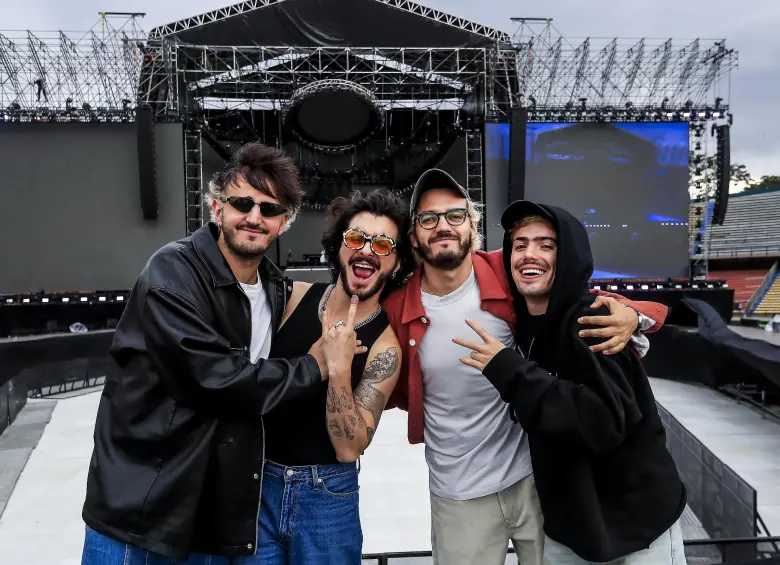 Morat hará parte del show que servirá para despedir al equipo de Néstor Lorenzo en El Campín. Foto: Jaime Pérez Munévar