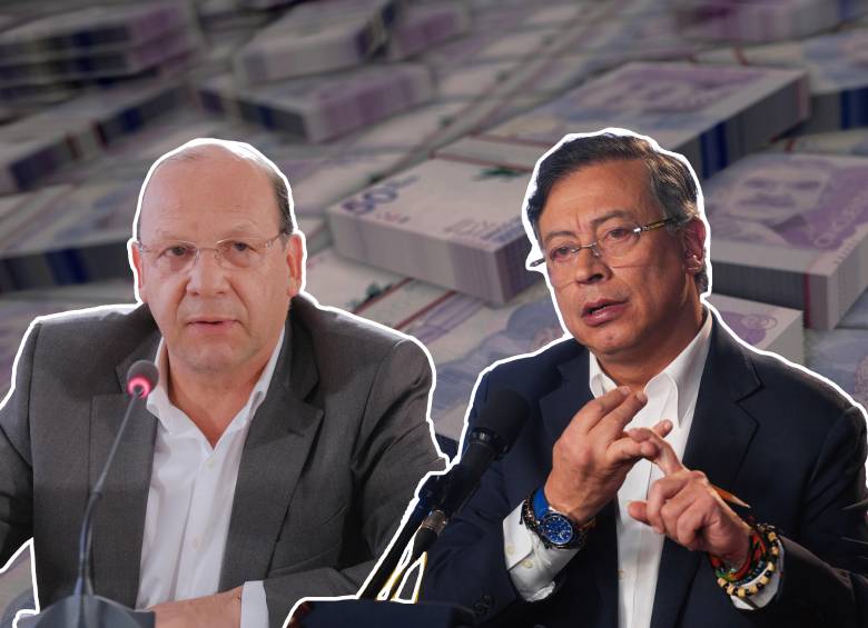 El Gobierno del presidente Gustavo Petro piensa ahora en un recorte del gasto y en tributos vía leyes ordinarias para compensar la suspensión y posible caída de fondo de la emergencia económica. Foto: Ilustración El Colombiano