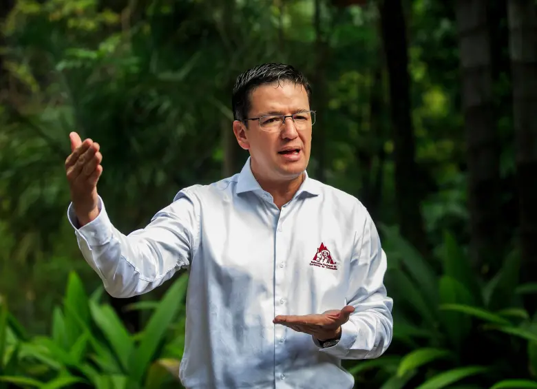 Germán Bahamón Jaramillo, gerente de la Federación Nacional de Cafeteros de Colombia, destacó que el Censo Cafetero 2026 registró 349.983 cédulas cafeteras, reflejando el fortalecimiento de la institucionalidad y la participación de las familias productoras. FOTO Camilo Suárez