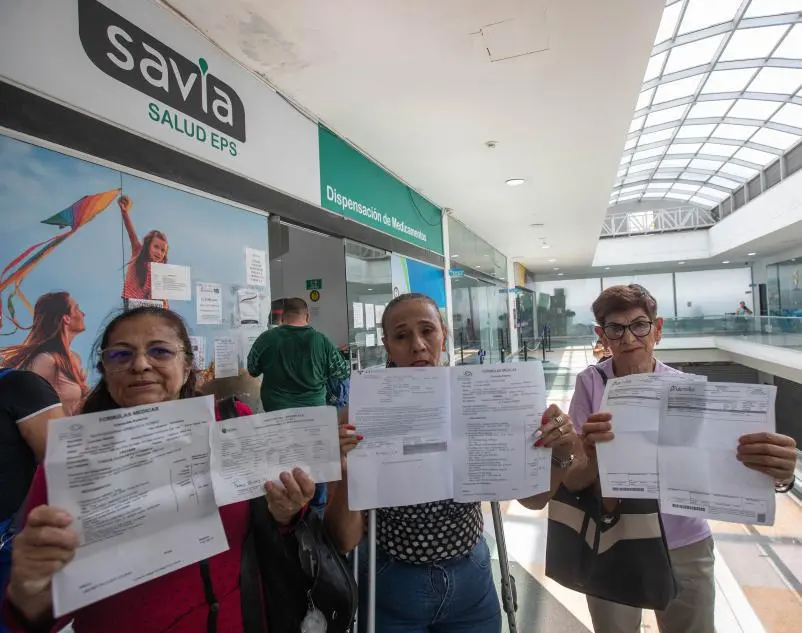 La EPS Savia Salud es motivo de preocupación en Antioquia por sus quejas, deudas con la red prestadora y los traumatismos en la entrega de medicamentos para sus 1,6 millones de afiliados. FOTO<b> Esneyder Gutiérrez</b>