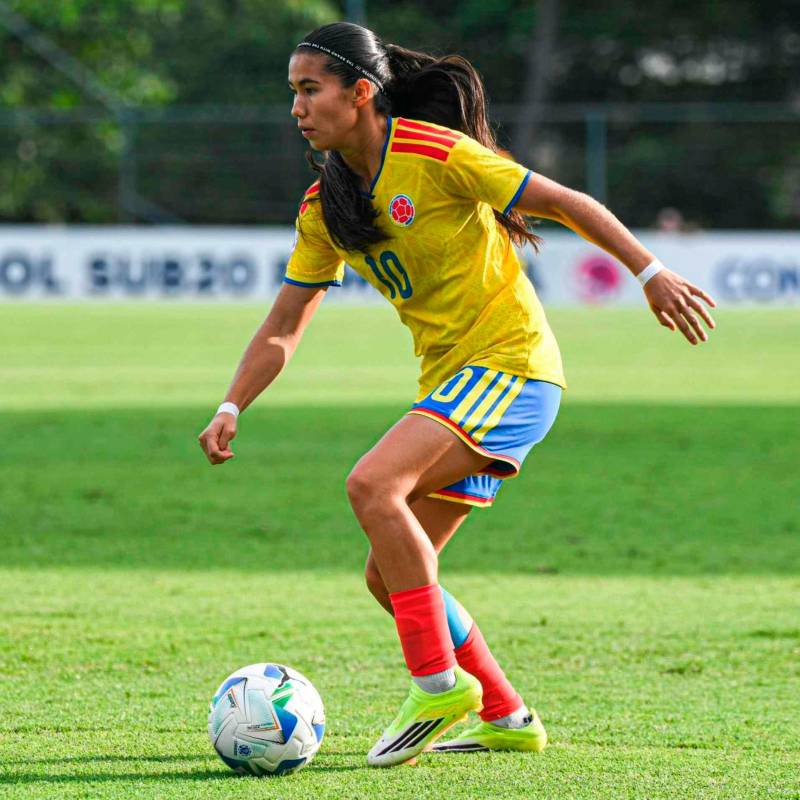 La Selección Colombia se mide a Paraguay, por la tercera fecha del hexagonal final del Sudamericano Sub 20. FOTO CORTESÍA FCF 