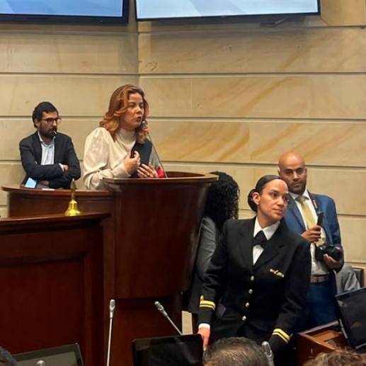 El 29 de agosto, la ministra de Agricultura había presentado en el Congreso el plan para acelerar la ejecución presupuestal. FOTO: Tomada de X (antes Twitter)