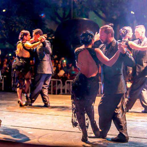 El tango es uno de los emblemas sonoros de la capital de la montaña. Sin embargo, el Festival no vive buenos momentos, al menos en la opinión de muchos artistas y gestores culturales. Foto: Juan Antonio Sánchez. 