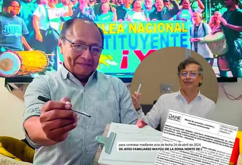 Los documentos, con distintos objetos contractuales, han sido firmados con el ICBF, los ministerios de Interior, Educación, Agricultura y Salud, el DANE, pero también con la Alcaldía de Uribia y Riohacha y la Gobernación de La Guajira. Fotos: Cortesía