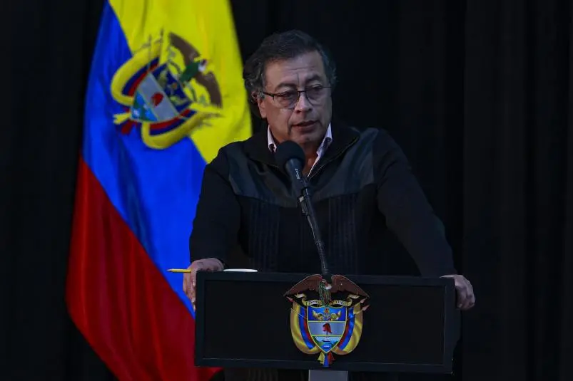 Gustavo Petro, presidente de Colombia. Foto: Colprensa.