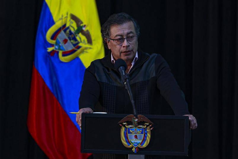 El presidente Gustavo Petro habría sido alertado sobre actos de corruptos en su Gobierno desde el año 2023. En la actualidad varios de sus ministros están implicados y judicializados. <b> </b>FOTO<b> MANUEL SALDARRIAGA</b>