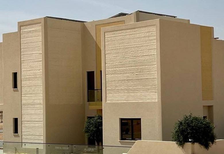$!Casa inteligente construida en impresión 3D en Arabia Saudita. FOTO: COBOD INTERNATIONAL