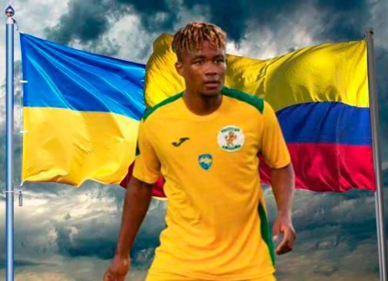 Gilmar Bolívar tiene 20 años de edad y suma 58 minutos con el Karpaty Halych, en la Copa de Ucrania. FOTO @gilmarbolivar_10