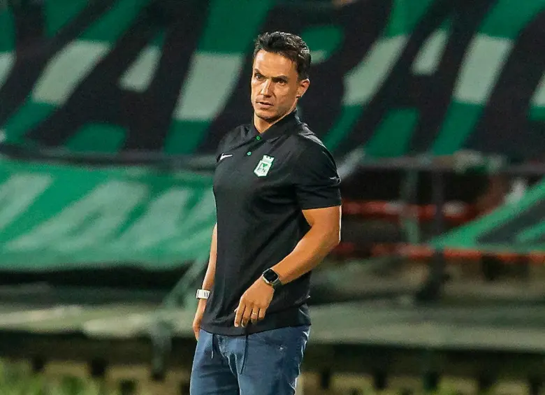 Lucas González valoró la actitud ofensiva de Atlético Nacional ante Tigres, pero insistió en que el equipo aún tiene aspectos importantes por mejorar. FOTO: CAMILO SUÁREZ