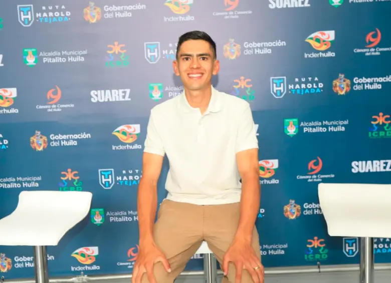 Harold Tejada en el lanzamiento del evento que tendrá lugar el próximo 19 de octubre. FOTO: Esneyder Gutiérrez