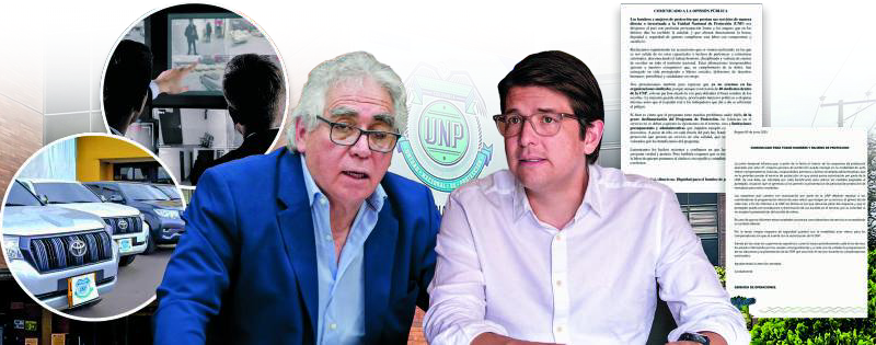 El senador y precandidato presidencial había solicitado por lo menos en 23 ocasiones desde 2023 medidas de refuerzo y apoyo en viajes a su esquema. FOTOS Colprensa y EL COLOMBIANO