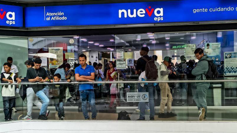 En abril de 2024, la Superintendencia de Salud anunció la intervención forzosa para administrar la Nueva EPS, que es la que mayor número de afiliados tiene en Colombia, con 11,5 millones. FOTO<b> julio césar herrera</b>