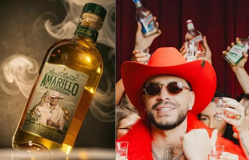 El “guaro” se viste de fiesta con un homenaje a Yeison Jiménez por la ILC y Ryan Castro se une a la FLA. FOTO: Cortesía licoreras.