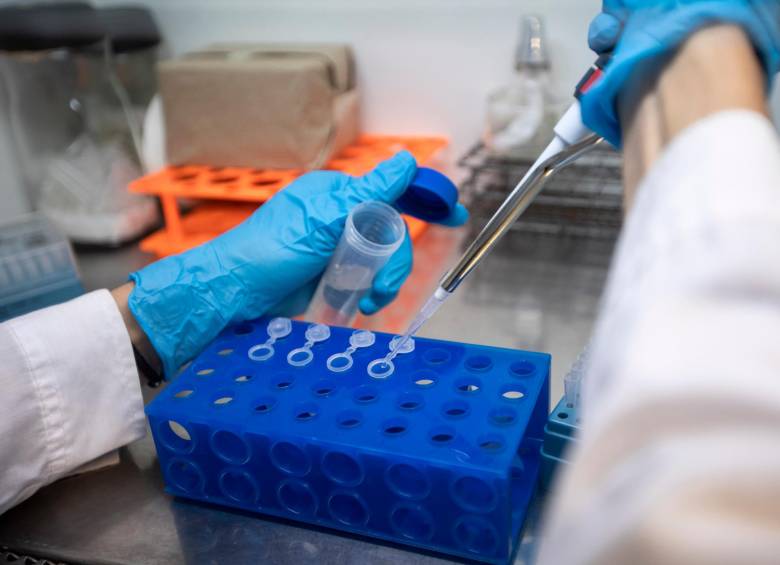 La Universidad CES de Medellín está trabajando con sus investigadores para desarrollar una vacuna contra el covid-19 que estaría lista en dos años. Foto Camilo Suárez