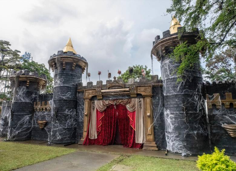  El castillo del el Doctor Morpheus es el escenario embrujado que aguarda en el Parque Norte Foto: Andrés Camilo Suárez Echeverry