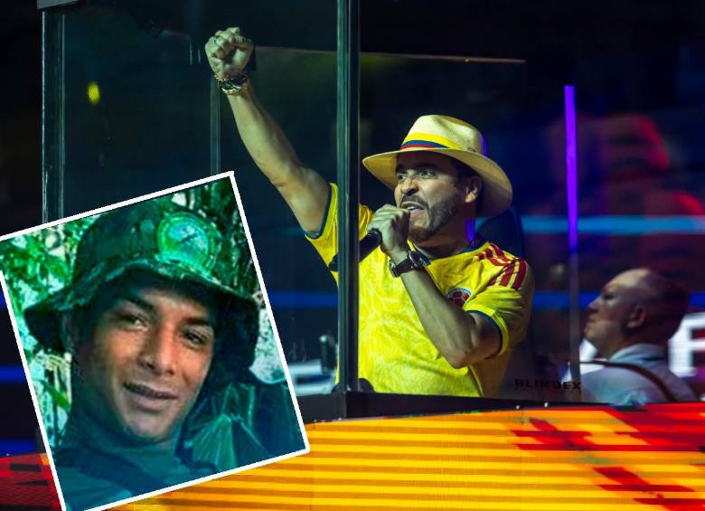 Abelardo de la Espriella, presidente electo de Colombia, declaró objetivo militar a “Bendito Menor”. FOTOS: ANDRÉS CAMILO SUÁREZ ECHEVERRY Y CORTESÍA.