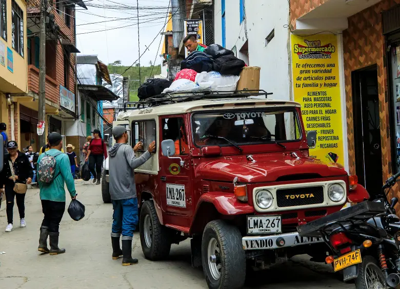 El departamento de Antioquia fue uno de los más golpeados por fenómenos de desplazamiento y confinamiento. FOTO: ANDRÉS CAMILO SUÁREZ ECHEVERRY.