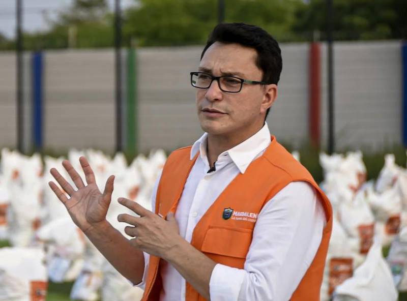 Carlos Caicedo, exalcalde de Santa Marta (2012-2015) y exgobernador del Magdalena (2020-2023). Foto: Cortesía.