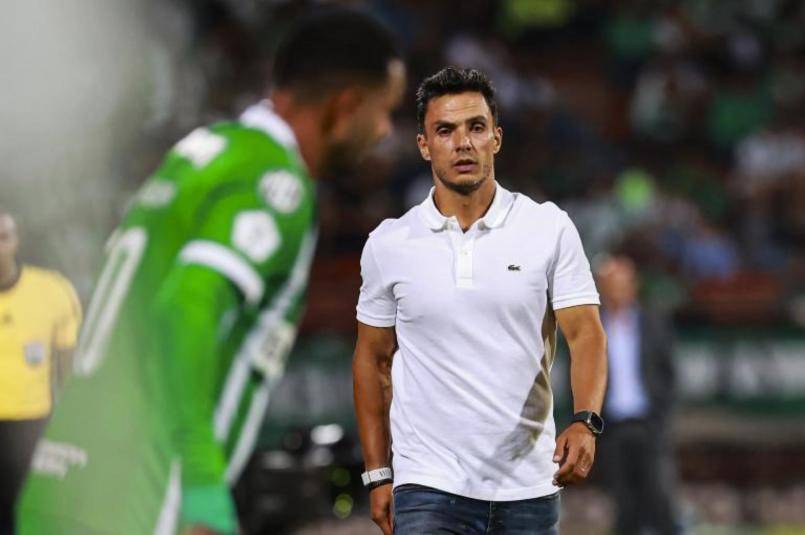 El técnico Lucas González sigue disfrutando tener en Nacional a jugadores como James Rodríguez, Edwin Cardona y Elías Cabrera quienes dieron muestras de mucha calidad ante Junior. FOTO MANUEL SALDARRIAGA