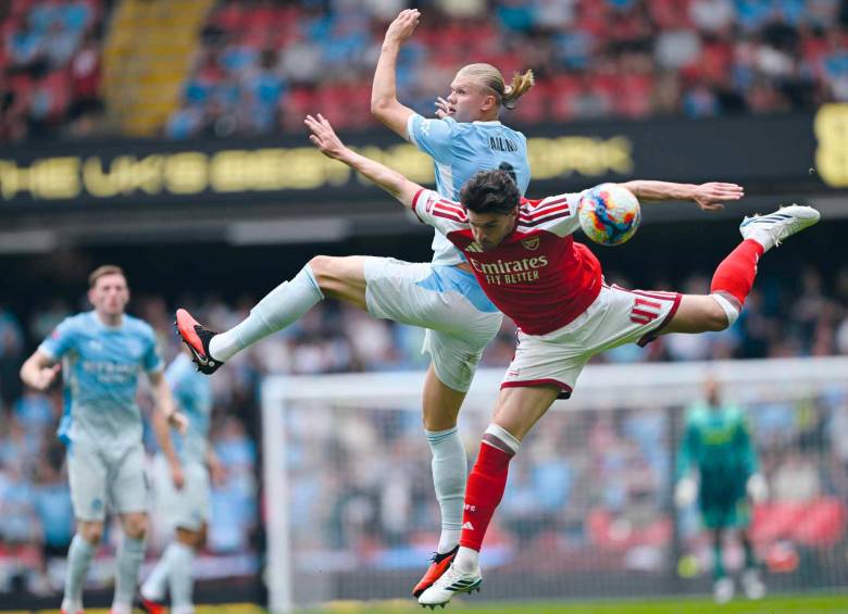 Los partidos de Arsenal vs. Manchester City fueron los más vistos de la Premier League 2026/27. Clubes como Liverpool o Manchester United también encienden millones de televisores en el mundo. FOTO GETTY 