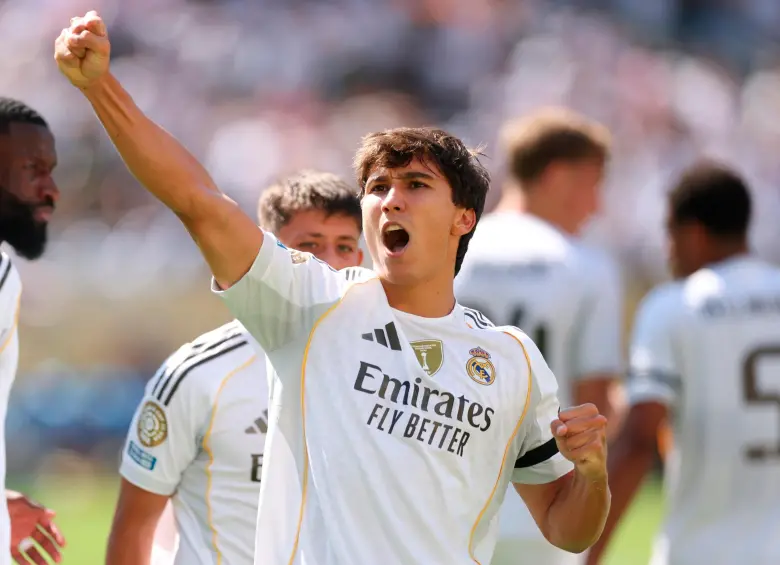 Gonzalo García es la revelación del Real Madrid en el Mundial de Clubes. Hoy busca cupo para la gran final. FOTO GETTY