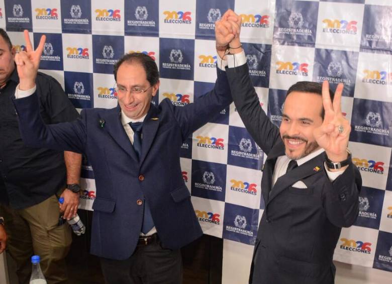 Abelardo De la Espriella y José Manuel Restrepo ganaron las elecciones de este 21 de junio, según el preconteo de la Registraduría. FOTO: COLPRENSA