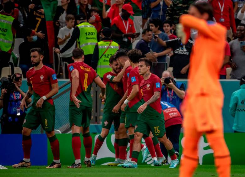 Portugal derrotó a Suiza. FOTO JUAN ANTONIO SÁNCHEZ