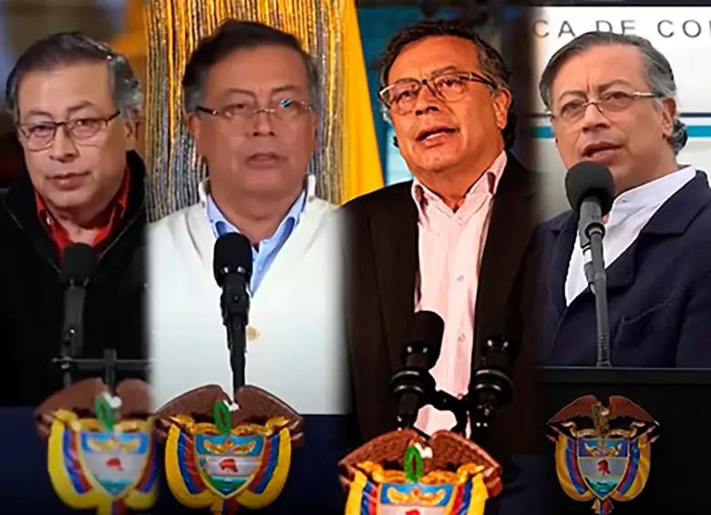 El Consejo de Estado considera que Gustavo Petro ha abusado de las alocuciones presidenciales. Foto: Presidencia