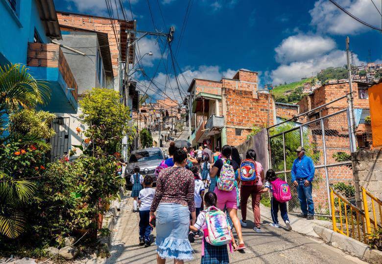 Hay 3.000 jóvenes y niños de 60 municipios en riesgo de ser reclutados por grupos ilegales. FOTO Camilo Suárez
