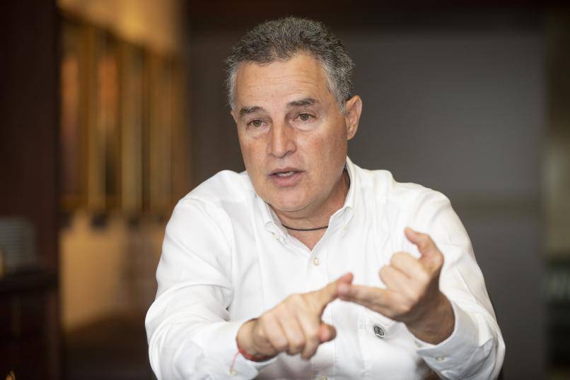 El exalcalde se unió a la “Gran Consulta por Colombia” y comparte alianza junto con otros cinco precandidatos. FOTO Esneyder Gutiérrez