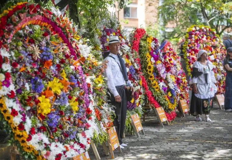 La Feria de las Flores atraería a más de 55.000 asistentes. FOTO: Esneyder Gutiérrez