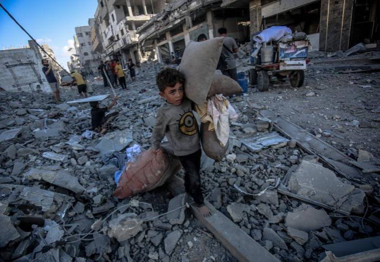 En los últimos dos años, han muerto 67.000 gazatíes. FOTO AFP