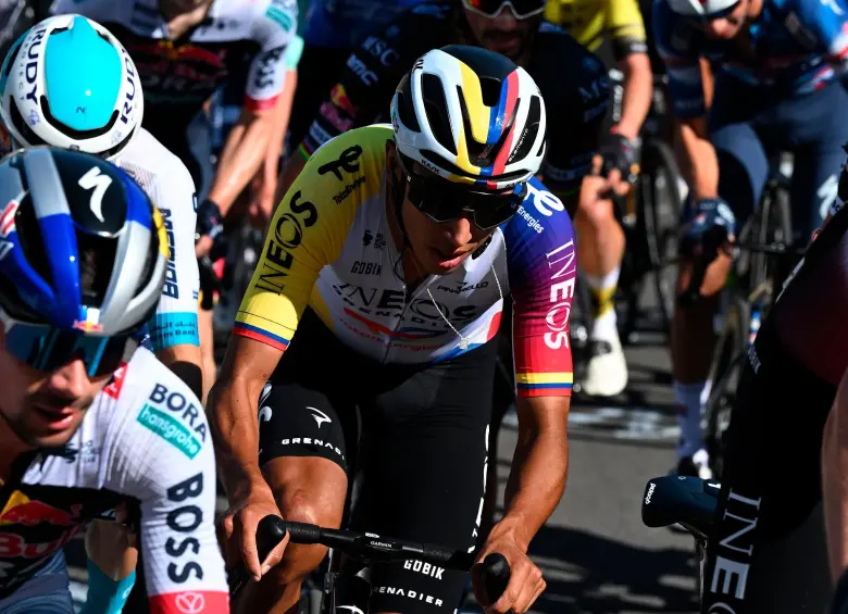 En 2025 Egan Bernal volvió a dar batalla en grandes vueltas. FOTO: AFP