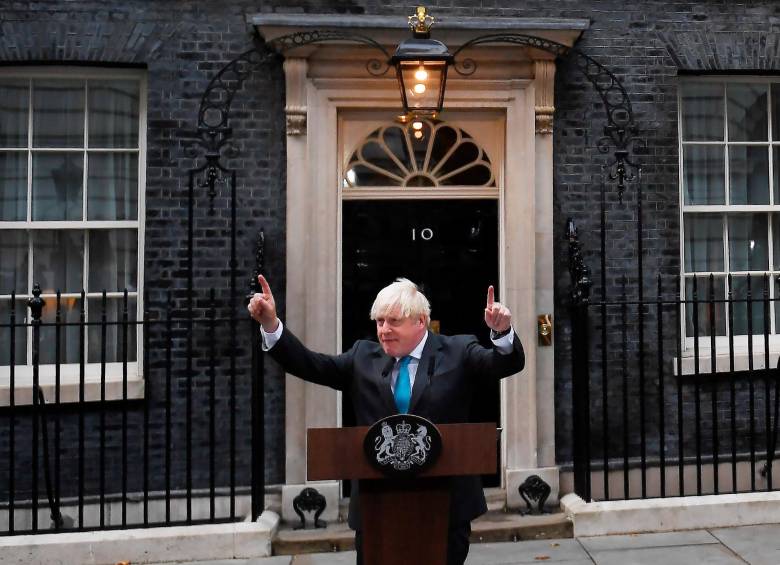 Johnson anunció su dimisión el pasado 7 de julio luego de múltiples escándalos y la rebelión de su gabinete. FOTO: EFE