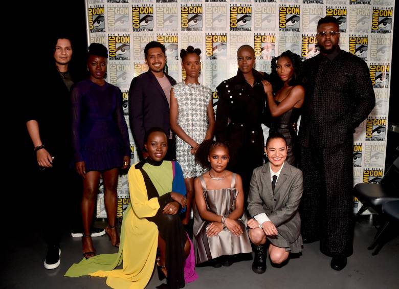 El elenco de Pantera Negra: Wakanda por Siempre estuvo en la Comic-Con de San Diego. El tráiler fue lanzado y causó nostalgia por el recuerdo de Chadwick Boseman. FOTO cortesía marvel.