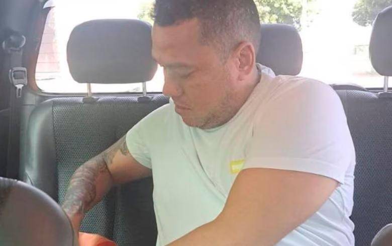 Álvaro Rafael Gómez Añez, alias “el Burro”, detenido con fines de extradición. FOTO: Cortesía