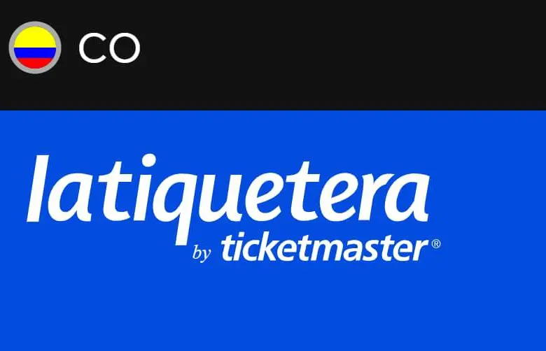 Si entra a la página web de La Tiquetera podrá ver que ahora en la parte inferior del logo dice “by Ticketmaster”. FOTO: Captura de pantalla La Tiquetera. 