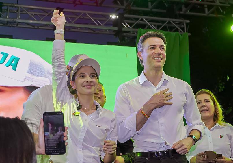 Ahumada es esposa del actual alcalde de Barrancabermeja, Jonathan Vásquez, quien fue imputado por la Fiscalía por presunta compra de votos. FOTO Redes sociales